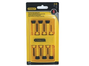 Picture of Stanley Screwdriver Set With Precision Bi Material Handle 6PCS. -STSTHT660528