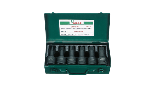 Picture of Hans Impact Hexagon Bit Socket Set, 866016-6M