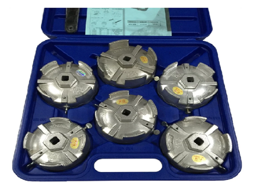 Picture of Licota Oil Filter Wrench Cup Type Set (Black/Silver), ATA-0296