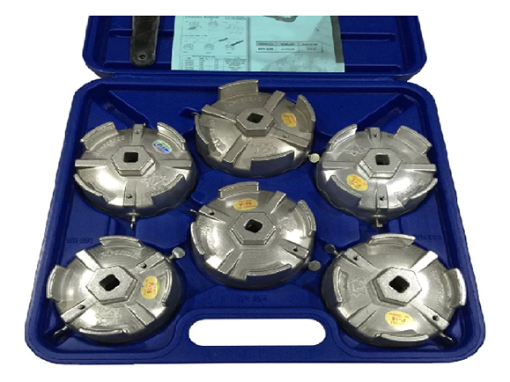 Picture of Licota Oil Filter Wrench Cup Type Set (Black/Silver), ATA-0296