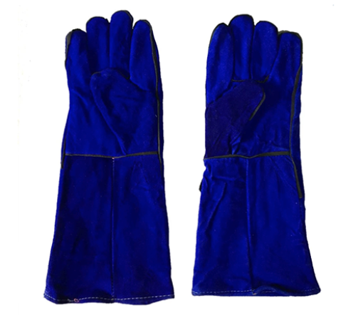 Picture of S-Ks Tools USA 16" Genuine Cowhide Welding Gloves (Blue), WG16