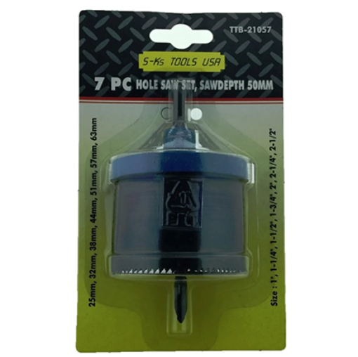 Picture of S-Ks Tools USA Hole Saw Set (Black/Blue), TTB-21057
