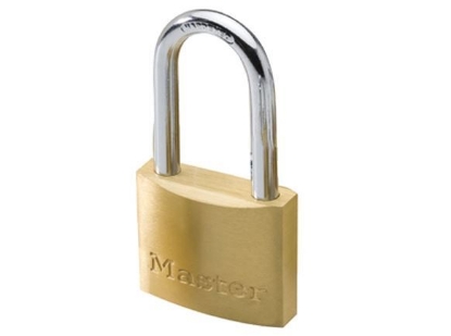Picture of Master Lock 40MM Long Shackle Brass Padlock, MSP1902DLF