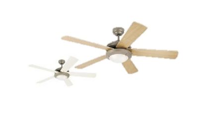 Picture of Westinghouse Ceiling fan Comet, 5-blade 52" Brushed Pewter