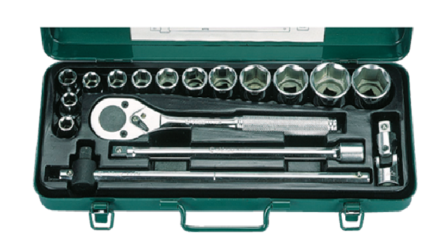 Picture of Hans  1/2" Drive 17 Pcs.  Socket Wrench Set, 4618-2