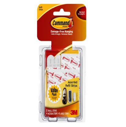 Picture of 3M Command Adhesive Strips Assorted