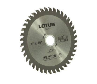 Picture of Lotus LWC100 TCT Saw Blade 4"X16MMX40T