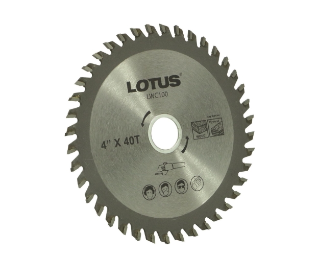 Picture of Lotus LWC100 TCT Saw Blade 4"X16MMX40T