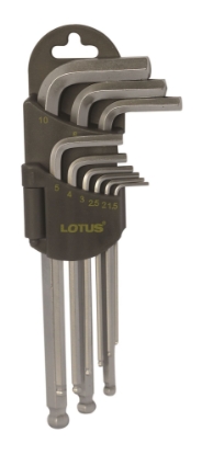 Picture of Lotus LBPH1510 Ball Hex key set MET 9PC