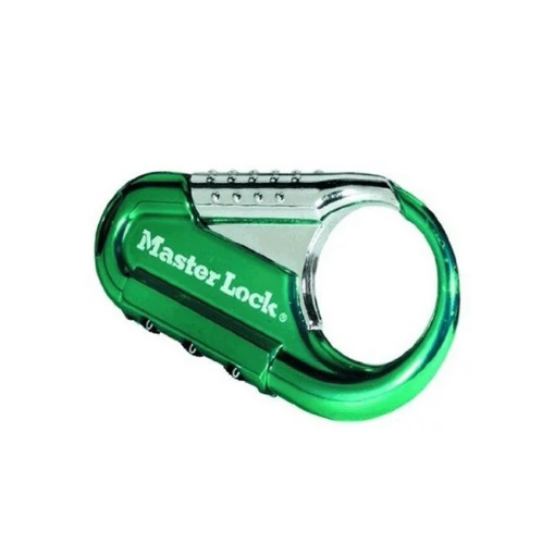 Picture of MASTER LOCK BACKPACK LOCK COMBINATION 84MM (30MM SHACKLE) GREEN MSP1548DCMGRN