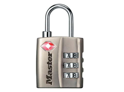 Picture of MASTER LOCK  SET YOUR OWN COMBINATION PADLOCK 30MM NICKEL MSP4680DNKL
