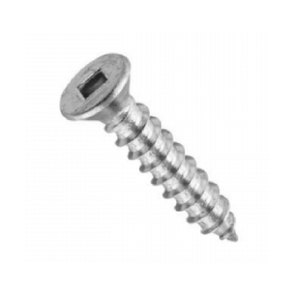 Picture of 304 Stainless Steel Self Tapping Screw, Flat Head (Metal Screw)