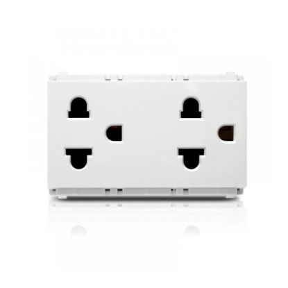 Picture of Double Walled Socket  Origami Style Duplex