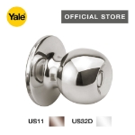 Picture of Yale VCA4142 US11, VCA4142 US5, VCA4142 US32D, Cylindrical Door Lock Knob Set 60mm, VCA4142US11
