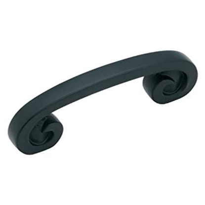 Picture of Amerock Door Pull and Knob Black, AR9337FB