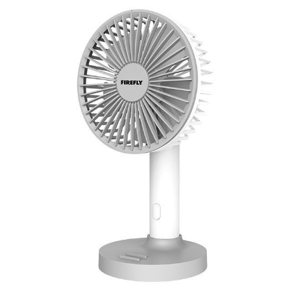 Picture of Firefly Portable Handy Stand Fan with Mobile Phone Holder, FEL810