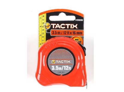Picture of Tactix Basic Tape Measure - 3.5m( 12ft.)