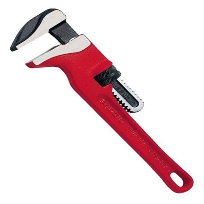 Ridgid Spud Wrench 12-inch Adjustable Spud Wrench: Cast Iron,(3/8"- 2 5/8') in Jaw Capacity, Smooth