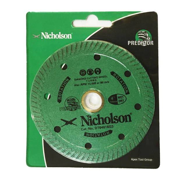 Nicholson Diamond Cutting Wheel