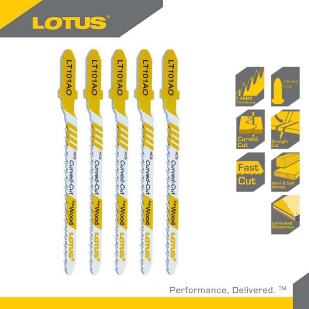 Picture of LOTUS Jigsaw Blade HCS LT101AO