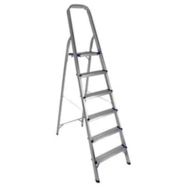 Picture of C- MART 6 Step Aluminum Ladder - A0889