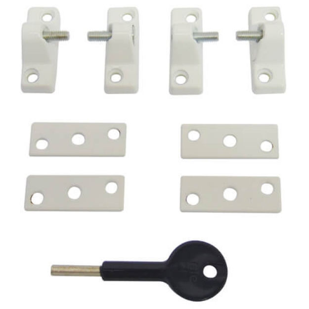 Picture of DC WINDOW LOCK WHITE-YLHV303WH
