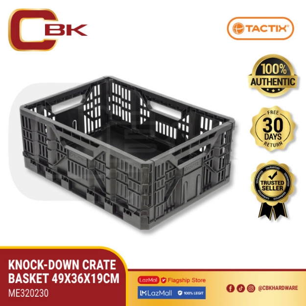 Picture of KNOCK-DOWN CRATE HEAVY DUTY 49 X 19 CM-ME320230