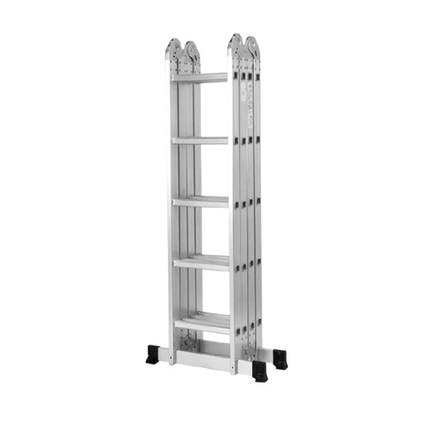 Picture of ALUMINUM MULTIPURPOSE LADDER 4 FOLDS 4 STEP-HOMAY404