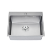 Picture of SINGLE BOWL NANO KIT SINK W/ DRAINER-AXS1554620SNC