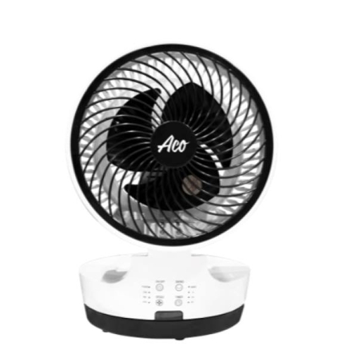 Picture of ACO NEST  FOLDABLE TURBO CIRCULATING TABLE FAN 8" ACOKCF8