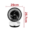 Picture of ACO NEST  FOLDABLE TURBO CIRCULATING TABLE FAN 8" ACOKCF8