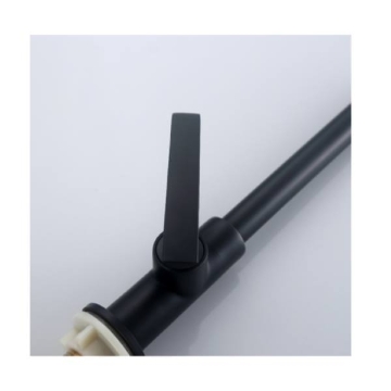 Picture of Axis Danube Wall Tap Gooseneck Matte Black, AXS01FW202B