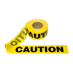 Picture of KL & LING WARNING/CAUTION TAPE 3" X 300M YELLOW/BLACK KICT300M