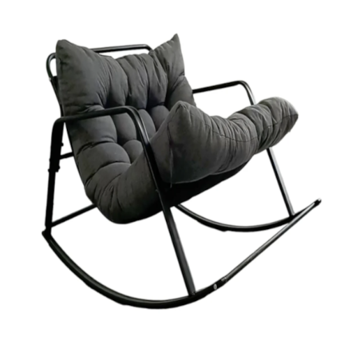 Picture of HOMER MODERN ROCKING CHAIR WITH PLUSH CUSHION COMFORTABLE INDOOR ROCKER HOMSY310010398