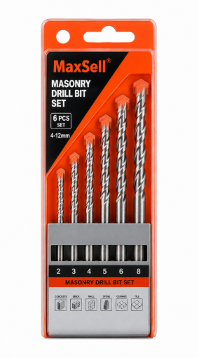 Picture of MAXSELL HSS METAL DRILL BIT SET, MSH-1006