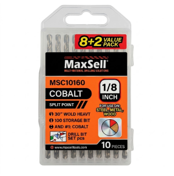 Picture of MAXSELL COBALT DRILL BIT SET, MSC10140