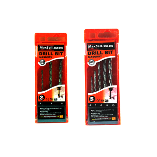 Picture of MAXSELL MASONRY DRILL BIT SET, MSM-003