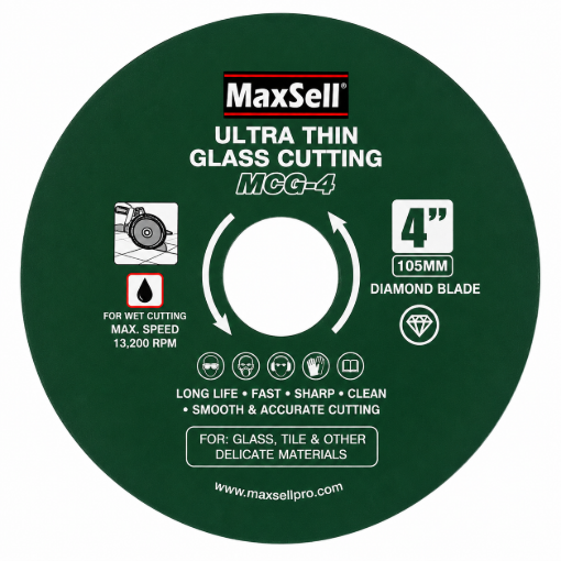 Picture of MAXSELL DIAMOND BLADE GLASS CUTTING, MGC-4