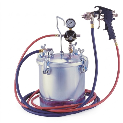 Picture of OSK TOOLS USA PAINT TANK WITH SPRAY GUN, PAB-10004