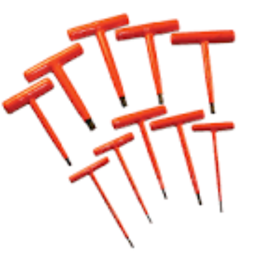 Picture of OSK TOOLS USA TEE HANDLE ALLEN WRENCH SET, GNN-10TM