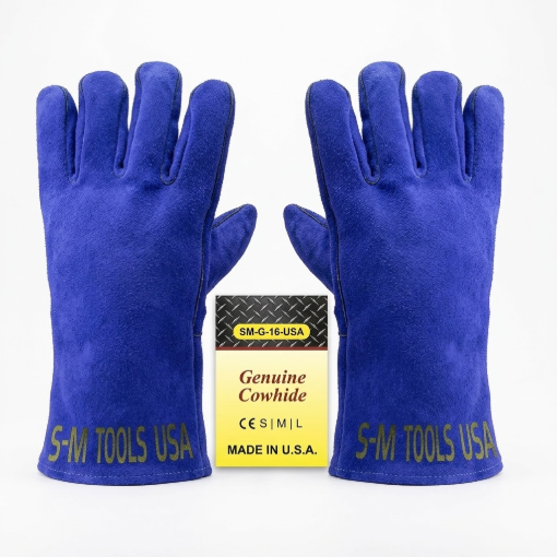 Picture of S-Ks Tools USA GENUINE COWHIDE WELDING GLOVES, SKSGCWG