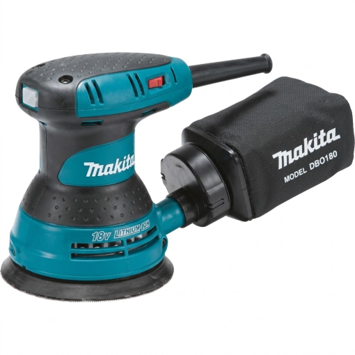 Picture of Makita Random Orbit Sander with Built-In Dust Extraction System, BO5031