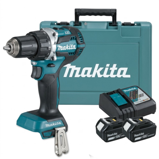 Picture of Makita Cordless 13 mm (1/2") 60 N·m Driver Drill, DDF484RFE