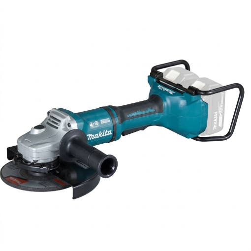 Picture of Makita Cordless 230 mm (9") Angle Grinder, Anti-Restart Function, Electric Brake, Large Trigger Switch, DGA900Z