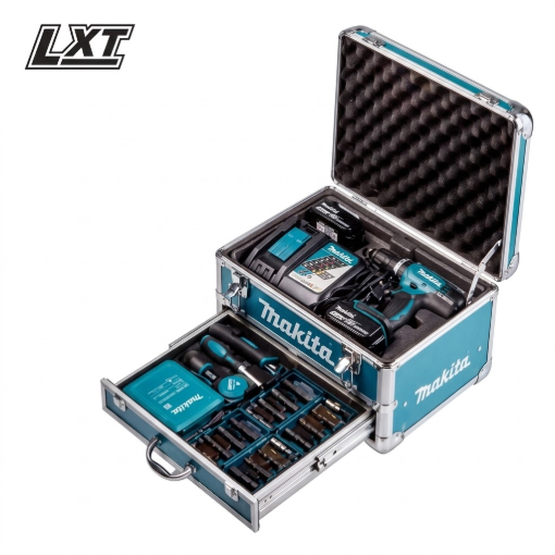 Picture of Makita 18V LXT Li-Ion Cordless 13 mm (1/2") 38 N·m Hammer Driver Drill, DHP453RFX2