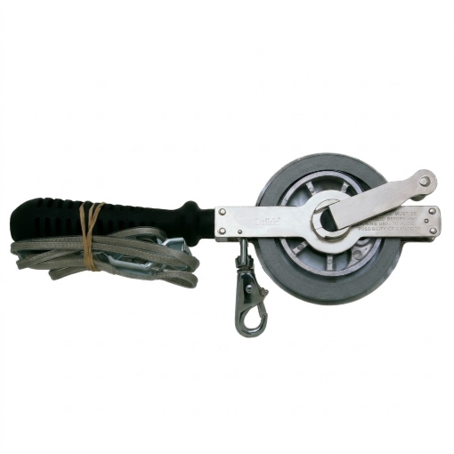 Picture of LUFKIN OIL GAUGING TAPE W/PLUMB BOB, CHROME, C2910